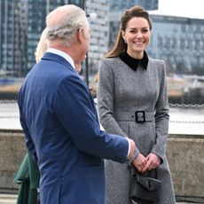 King Charles and Kate Middleton