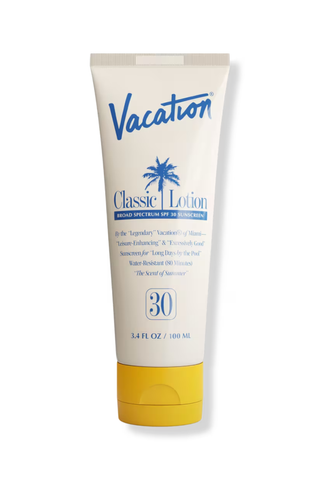Vacation Classic Lotion Spf 30 on a white background