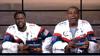 kevin hart and kenan thompson hosting olympic highlights in 2024