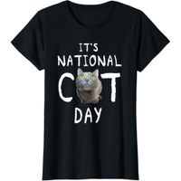 National Cat Day T-Shirt