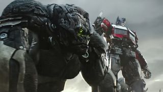 Optimus Primal & Optimus Prime in Transformers: Rise of the Beasts