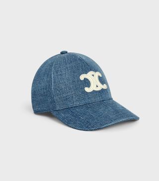 Celine denim baseball cap