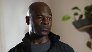 Dembe staring intently in The Blacklist Season 9