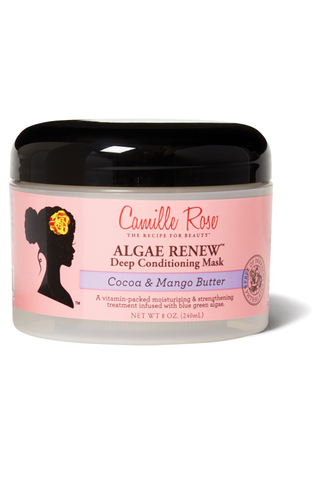 Camille Rose Algae Renew Deep Conditioner on a white background
