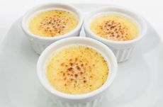 Baked egg custard recipe