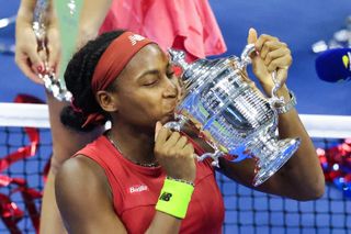 Coco Gauff at the U.S. Open