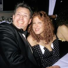 Bette Midler and Husband Martin von Haselberg during Swifty Lazar Oscar Party at Spago's Restaurant in Hollywood, California, United States