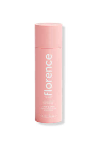 Florence by Mills Spot a Spot Exfoliating Acne Solution on white background