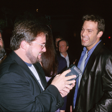 Ben Affleck & Kevin Smith during Dogma Premiere at Harmony Gold Theatre in Los Angeles, California, United States