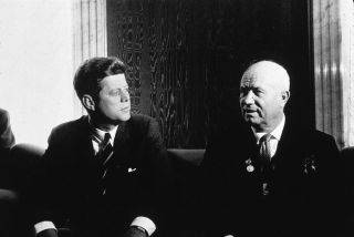 Kennedy and Khrushchev