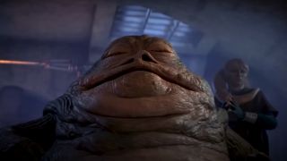 Jabba the Hutt in Star Wars Outlaws