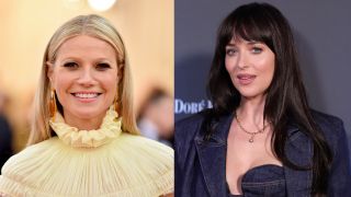 Dakota Johnson and Gwyneth Paltrow side by side 