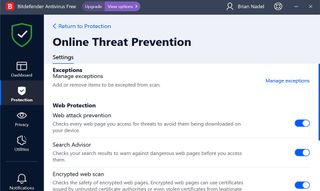 Bitdefender Antivirus Free for Windows screenshot