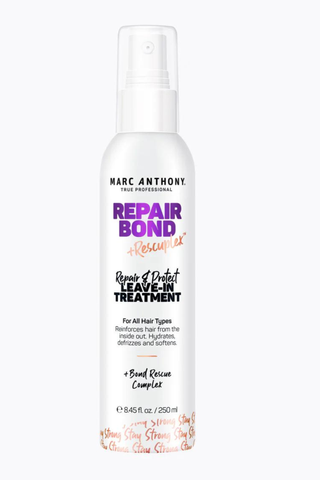 Marc Anthony conditioner on a white background