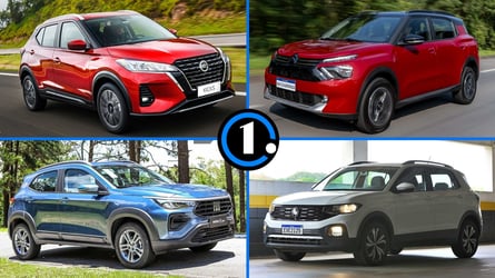 Os 10 SUVs automáticos mais baratos do Brasil