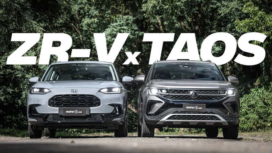 Comparativo Honda ZR-V Touring vs. VW Taos Highline: a segunda turma