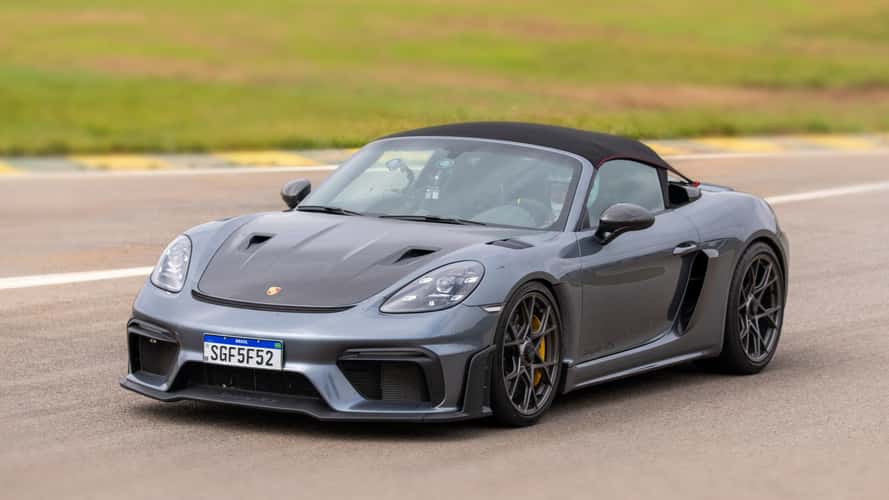 Porsche 718 Spyder RS é despedida da combustão; veja impressões