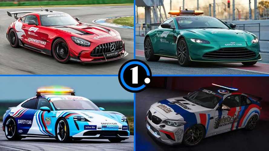 Veja os Safety Cars da Fórmula 1, Fórmula E e MotoGP em 2022