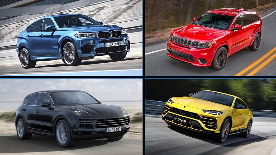 Lista - 8 SUVs que aceleram tão rápido como um legítimo esportivo