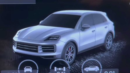 Novo Porsche Cayenne revela seu design antes da hora em sistema multimídia