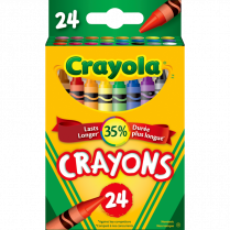 Crayola® Crayons Assorted Colours 24/box