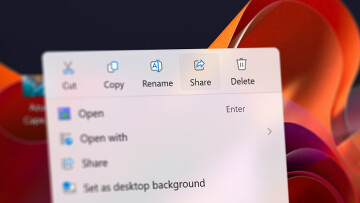 Share in Windows 11s context menu