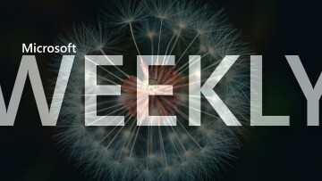 A Microsoft Weekly banner