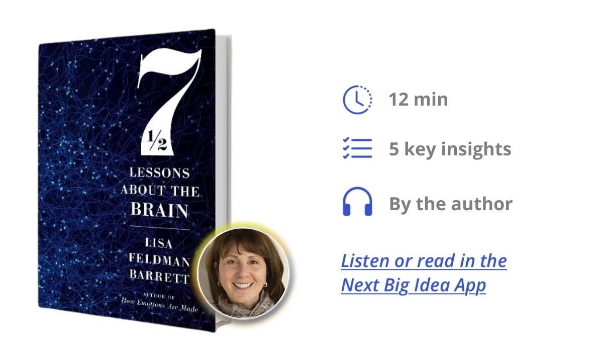 Seven and a Half Lessons About the Brain by Lisa Feldman Barrett