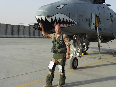 man in front of plane