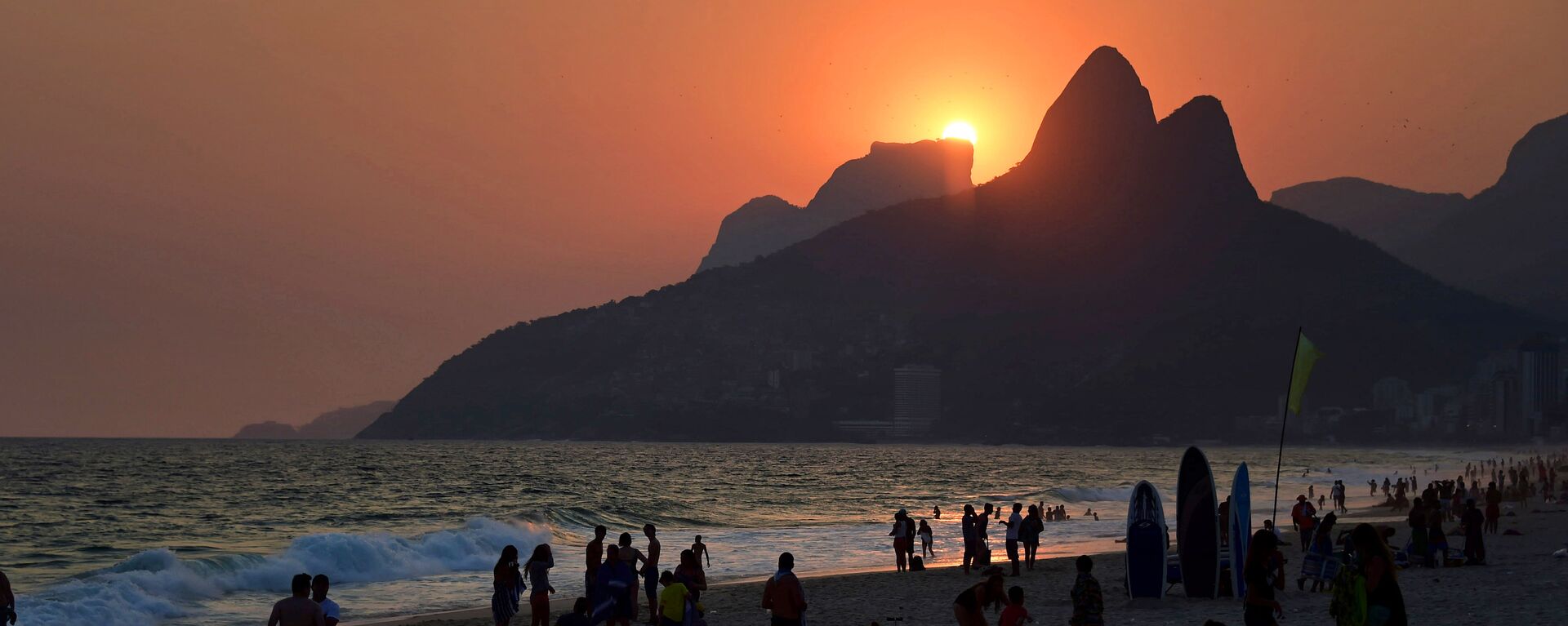 Pôr do sol em Ipanema - Sputnik Brasil, 1920, 14.07.2020