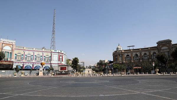 Praça em Teerã, Irã - Sputnik Brasil