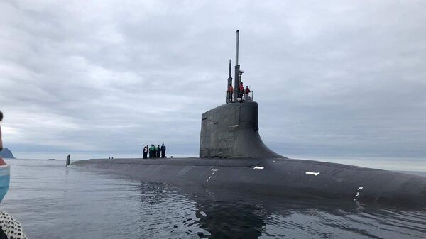 Submarino de ataque USS Seawolf da Marinha dos EUA (foto de arquivo) - Sputnik Brasil