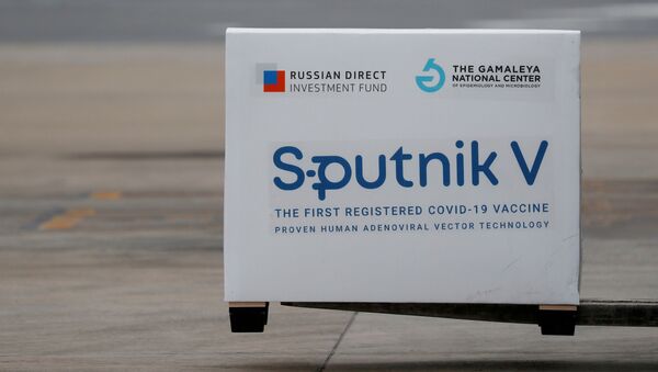 Um carregamento de vacinas Sputnik V desembarca em Buenos Aires, na Argentina - Sputnik Brasil