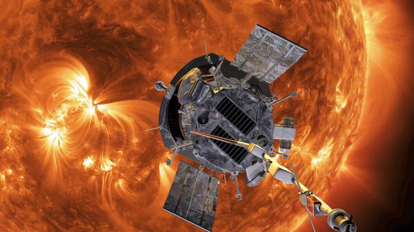 A sonda Parker Solar Probe voou através da atmosfera superior da nossa estrela e coletou amostras de partículas e campos magnéticos - Sputnik Brasil