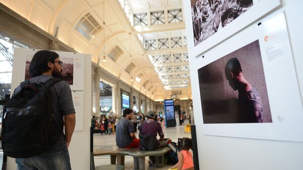 Abertura da exposição de vencedores do Concurso Andrei Stenin em Buenos Aires, 27 de janeiro de 2020 - Sputnik Brasil