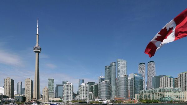 Bandeira do Canadá (foto de arquivo) - Sputnik Brasil