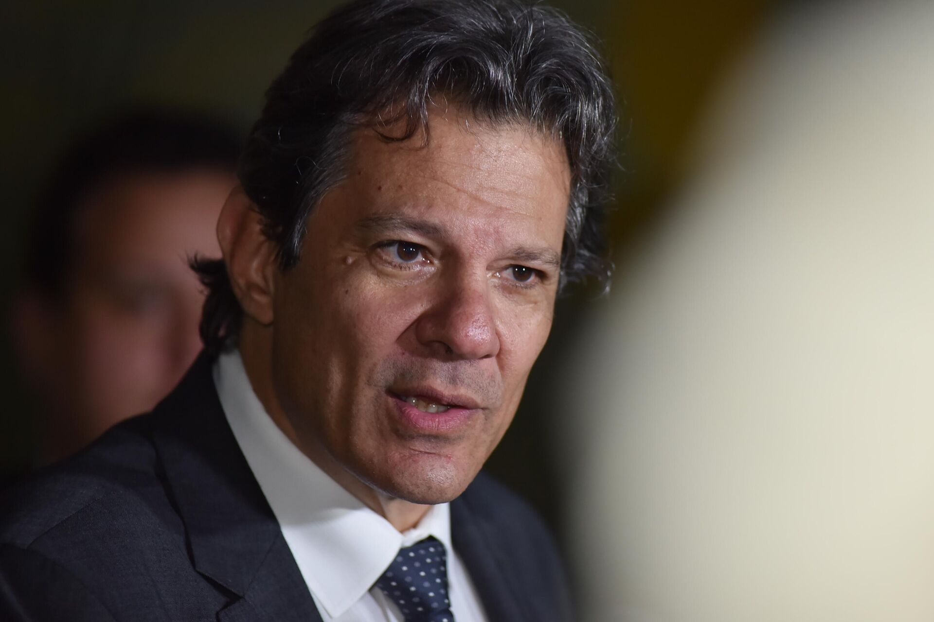  O ex-ministro e ex-prefeito de São Paulo Fernando Haddad (SP) durante reunião em Brasília, 28 de dezembro de 2022 - Sputnik Brasil, 1920, 11.01.2023