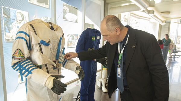 Marco Antonio Chamon nas instalações da Agência Espacial Brasileira (AEB) após assumir o cargo de presidente. Brasília (DF), 30 de julho de 2023 - Sputnik Brasil