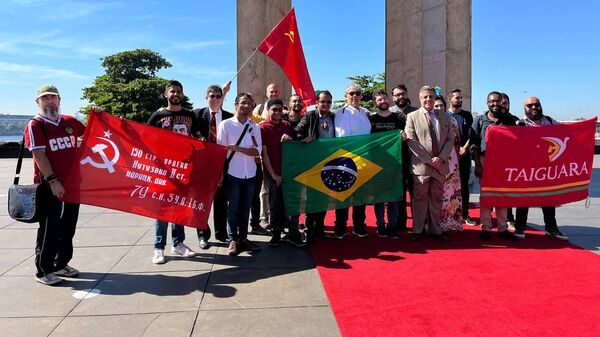 O Dia da Vitória celebra a vitória da URSS contra a Alemanha nazista na Grande Guerra pela Pátria. Brasil, 9 de maio de 2024 - Sputnik Brasil