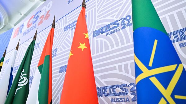 Bandeiras dos Estados-membros do BRICS - Sputnik Brasil