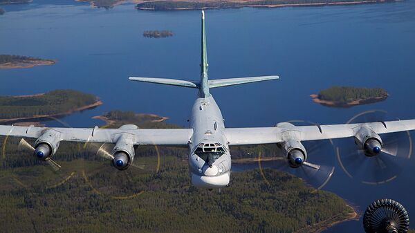 Reabastecimento ar-ar do Tupolev Tu-95MS - Sputnik Brasil