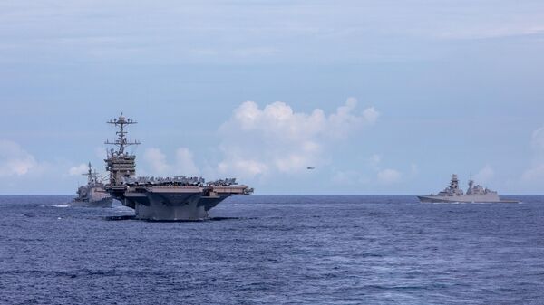 USS Harry S. Truman - Sputnik Brasil