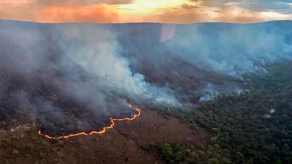 Incêndios no Brasil - Sputnik Brasil