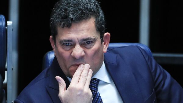 Sergio Moro durante sessão do Senado, em Brasília (DF). Brasil, 4 de maio de 2024 - Sputnik Brasil