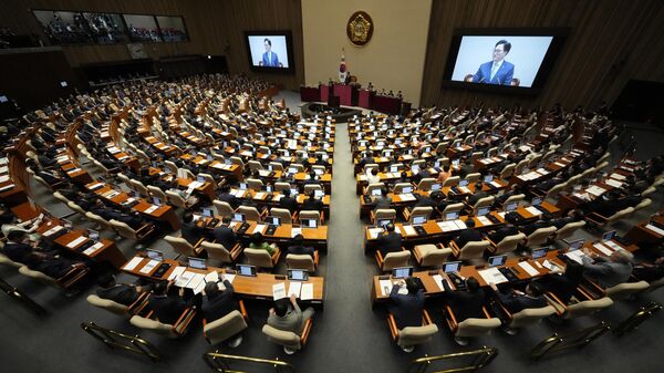 Parlamento da Coreia do Sul - Sputnik Brasil