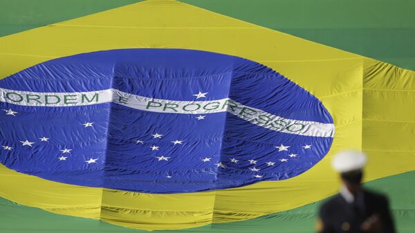 Bandeira do Brasil vista em 9 de junho de 2017 em Brasília - Sputnik Brasil