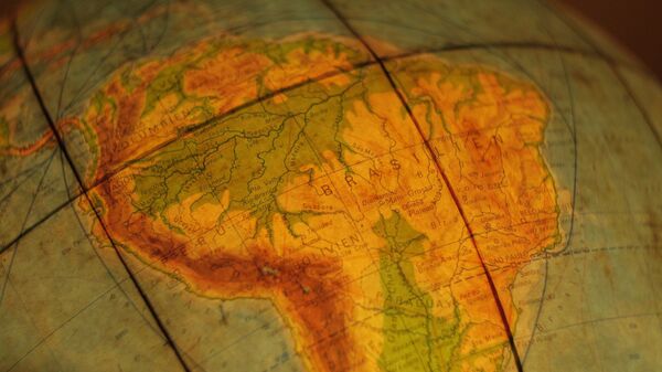 Mapa da América Latina - Sputnik Brasil