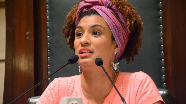 Marielle Franco, vereadora pelo Psol, assassinada na noite do dia 14 de março - Sputnik Brasil