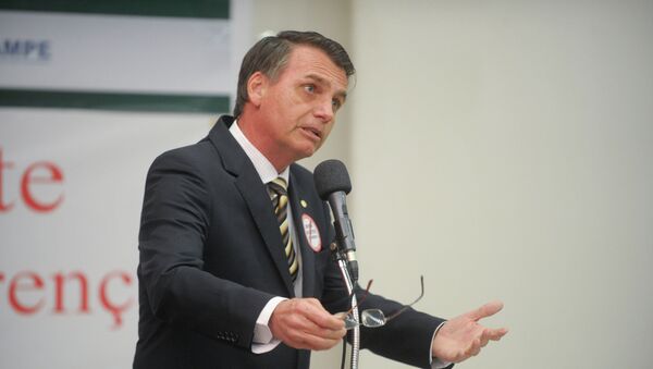 Deputado Jair Bolsonaro - Sputnik Brasil