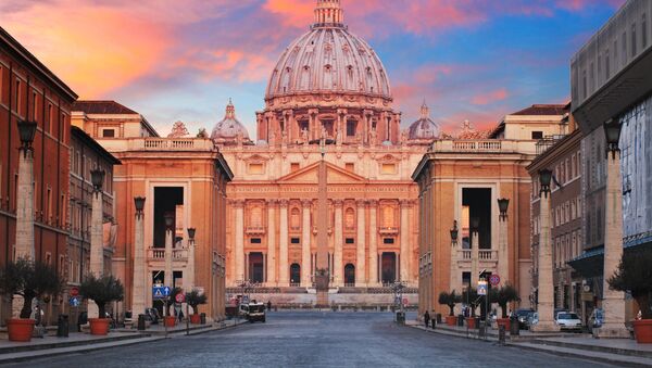 A basílica de São Pedro no Estado do Vaticano - Sputnik Brasil